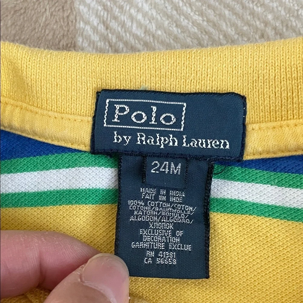 Polo Ralph Lauren vibrant yellow
